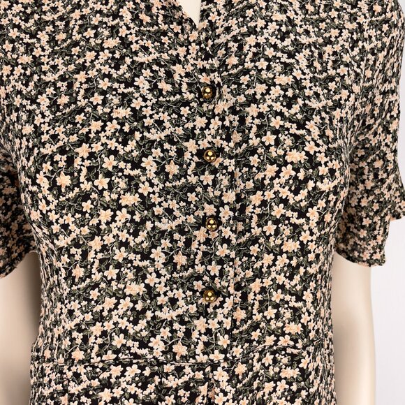 Noa Noa Floral Print Knee Length Romantic lightweight dress S 34 - Picture 5 of 15